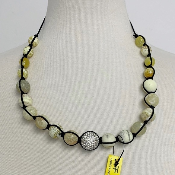 Andre Francois adjustable statement Necklace NWT - Picture 1 of 10